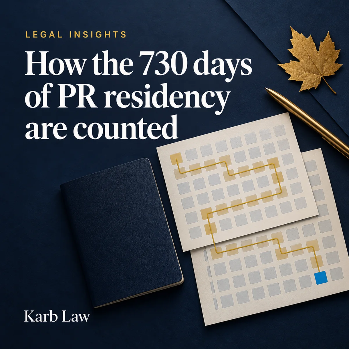 How the 730 days of PR residency are counted