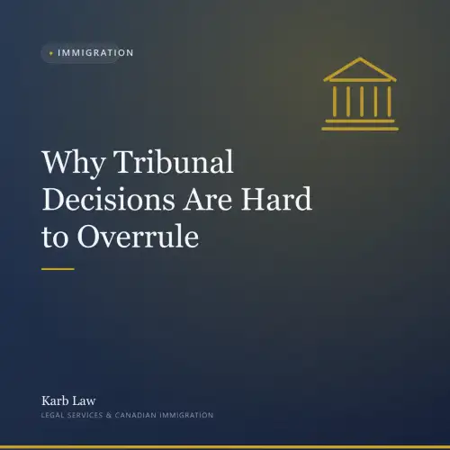 Why Tribunal Decisions Are Hard to Overrule